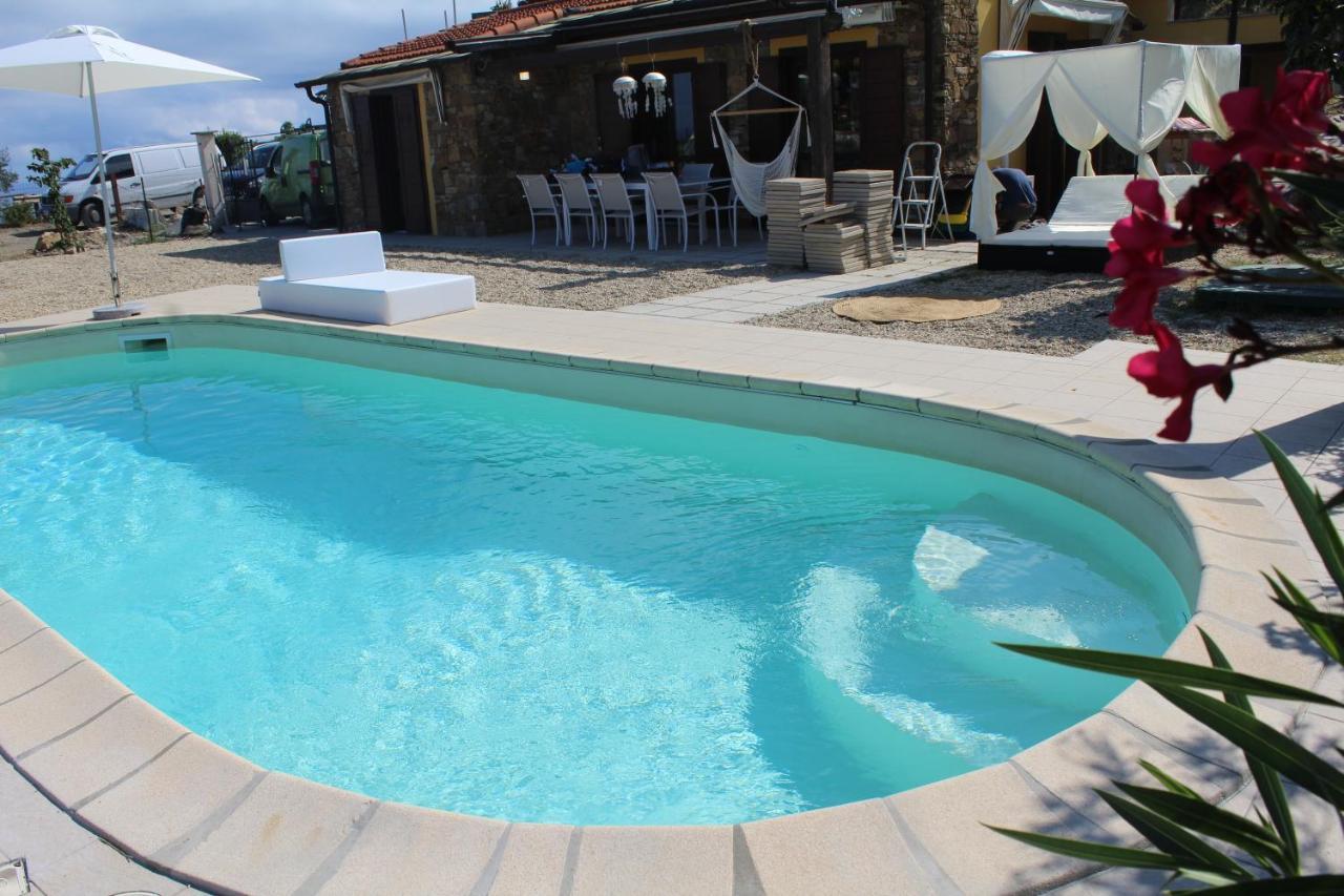 Villa Clicla - Pool, Sea,Hommock Swing And Laziness Imperia Exteriér fotografie